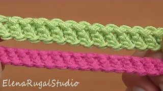 Crochet I-Cord Handle For Phone Case