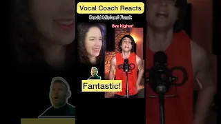 David Michael Frank | Unbelievable! Vocal Coach Reacts #shorts