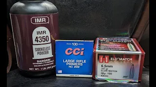 6.5 Creedmoor (imr4350 powder)