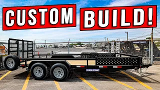 NEW TRAILER! 7x18 Sure Trac ATV & Utility Trailer w/ 5200 Lb Axles