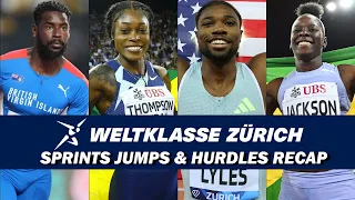 Elaine Making a Comeback, Shericka Easy 200m Win, Lyles Ends His Season | Zurich DL Live Recap