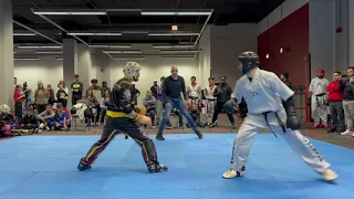 Team Straight Up vs Team ATL Men's Team Sparring Quarterfinals - AKA Warrior Cup 2024