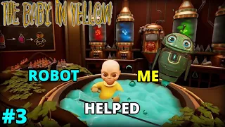 FRIENDLY ROBOT HELPED ME | THE BABY IN YELLOW#3 #trending #gaming #creepy