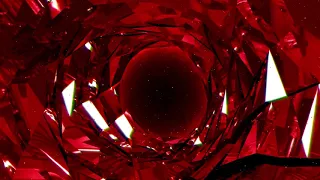 4K Abstract Mirror Glass tunnel Motion Background - Mirror Glass Motion Background for Edits