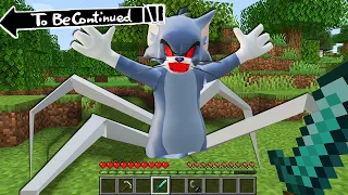 SPIDER SCARY TOM in MINECRAFT ! Real Tom and Jerry - GAMEPLAY Movie Minion vs Tom.exe