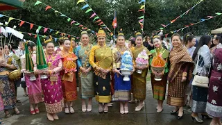 2023 Lao New Year @ Wat Buddhatham-Aram - Portland, Oregon - USA   ງານສລອງບຸນປີໃຫມ່ລາວ
