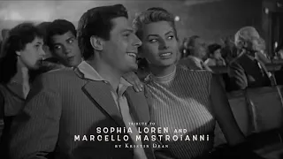 tribute to Sophia Loren and Marcello Mastroianni |