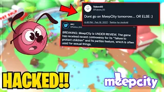 MeepCity Got HACKED Again.. 😱 Ft. Kreekcraft | Tubers93 Is Back