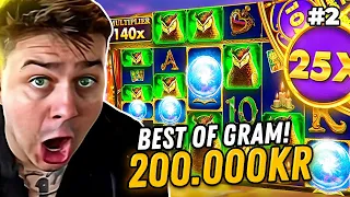 Best Of Gram 🔥200.000KR Hit 🔥 Dansk Gambling Highlights!