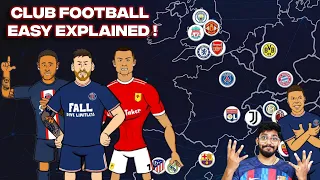 How Club Football Works 2022 | Club football LaLiga,Premier league, UCL. Kaise kaam karta hai ?