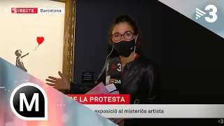 Inaugurada una exposició sobre Banksy - Els matins