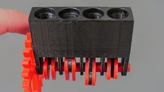 Отпечатал РАБОЧИЙ Двигатель на 3D Принтере