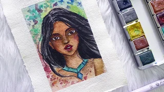 Pocahontas Inspired Artwork (Speed Painting)