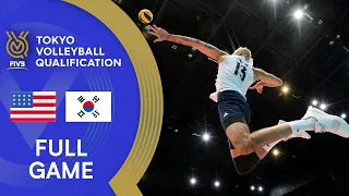 USA🇺🇸 vs. KOR🇰🇷 - Men’s OQT 2019 - Full Match