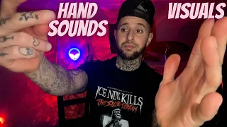 Tingly Fast & Aggressive Hand Sounds With Visuals ASMR