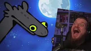 The Ultimate “How To Train Your Dragon” Recap Cartoon | РЕАКЦИЯ НА Cas van de Pol