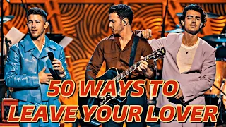 50 Ways to Leave Your Lover (Paul Simon Cover) - Jonas Brothers (Exclusive Live Audio)