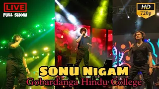 Sonu Nigam LIVE concert || Gobardanga Hindu College || Full Live show HD @sonunigam @rawbangali