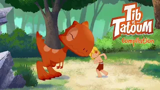 Tib défend Tatoum 🫷🍃 | Tib et Tatoum français | Episodes Complets | 1H | Dessin animé dinosaure