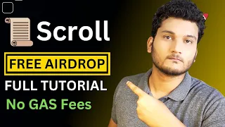 Scroll Alpha - High Chance Airdrop | Free Beginner friendly Tutorial | Crypto Cult