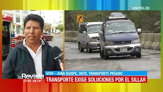 Transporte Pesado por doble vía El Sillar: Si tienen que repararlo por completo, tienen que hacerlo