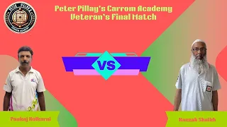 Peter Pillay's Academy || Veteran's Final Match || Pankaj Kulkarni vs Razzak Shaikh