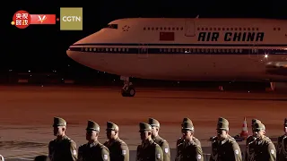 Chinese President Xi Jinping arrives in Budapest