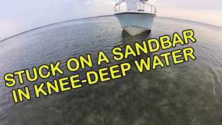 Rescuing a Stranded Mako off the Whale Key Sandbar | 21ft Mako