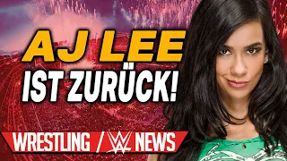 AJ Lee ist zurück im Wrestling, Twitch Einnahmen von Paige geleaked! | Wrestling/WWE NEWS 120/2021