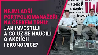 Nejmladší portfoliomanažeři na českém trhu: Jak investují a co už se naučili o akciích i ekonomice?