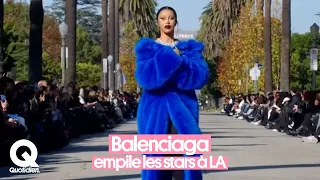 A Los Angeles, Cardi B, Nicole Kidman et Kim Kardashian pour le défilé Balenciaga de l'année