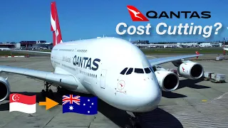 4K | Could Qantas Get Any Worse Than This? Probably Yes! Check Out Singapore to Sydney on QF2 A380