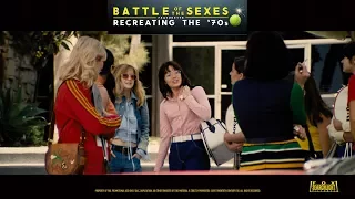 Battle Of The Sexes ['Recreating The '70s' Featurette in HD (1080p)]