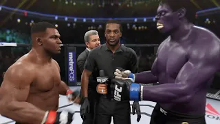 Mike Tyson vs. Purple Hulk - EA Sports UFC 2