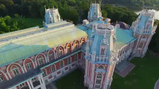 Москва с высоты птичьего полета - Царицыно