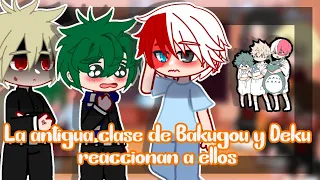 [☕] La antigua clase de Bakugou y Deku + ?... reaccionan a ellos💥🥦•|•BKDKTD♡•|•2/2•|•Sange_16