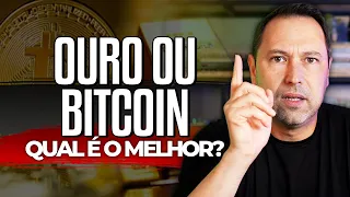 OURO E BITCOIN: CRIPTOMOEDAS e OURO são BONS INVESTIMENTOS para GANHAR e PROTEGER o seu DINHEIRO?