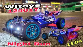 Wltoys 124017 Brushless Buggy Night Run (LED Light Mod)