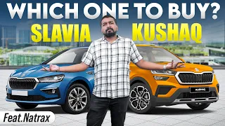 Slavia vs Kushaq - Which one perfect for you? SUV or Sedan?