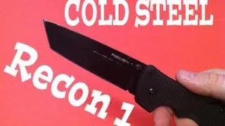 Cold Steel Recon 1 Field Test & Knife Review