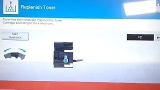 Konica 4050i REPLENISH TONER PROBLEM