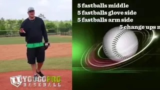 Baseball Pitching - Bullpen Routine