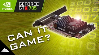 Geforce GT 705 vs 2000s Classics | Can It Game?
