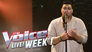 Hoseah Partsch - 'Sorry Seems to be the Hardest Word' | The Voice Australia 2017