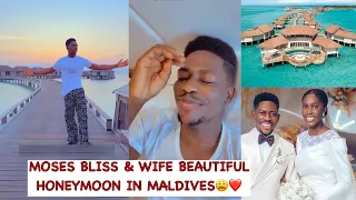 Moses Bliss And Marie Wiseborn Honeymoon In Maldives, Full Video #mosesbliss #mariewiseborn