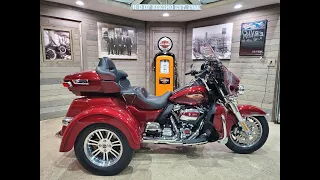 2023 Harley-Davidson 120th Anniversary Tri Glide Ultra FLHTCUTGANV-Red Heirloom Fade.