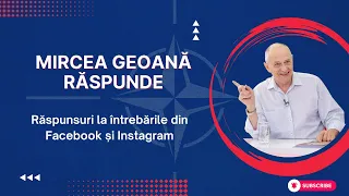 "Mircea Geoană Răspunde": Ucraina, Exodul Tinerilor și Educația în România