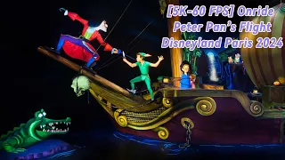 [5K-60FPS] - Peter Pan's Flight (Onride) 2024 - Disneyland Paris