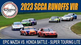 EPIC Super Touring Lite race with Joe Moser at the 2023 SCCA Runoffs VIR!