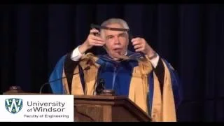 uwindsor Convocation spring 2016 | Commencement speech by Joe Schwarcz | Think out of the box !